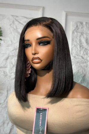 SDD Bone Straight Wig |5x5 Transparent closure |250 grams