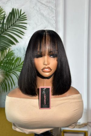 Super Double Drawn Fringe Wig |2x6 closure |300% Density