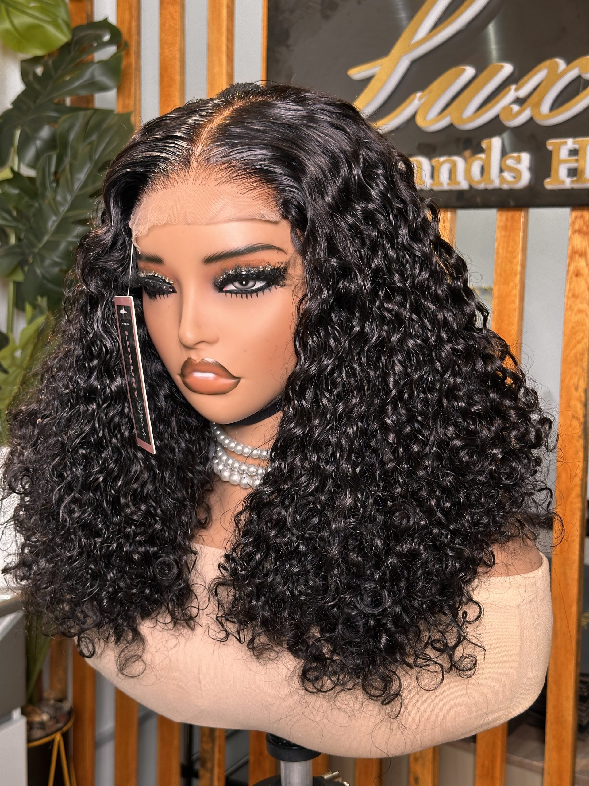 18” SDD Mexican Curls | 4x4 transparent Closure - Image 2