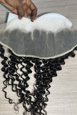 Swiss lace deep wave 13x4 frontal